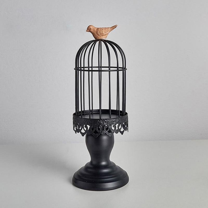 Birdcage Candle Holder - Candle Holders - YALA LIFE