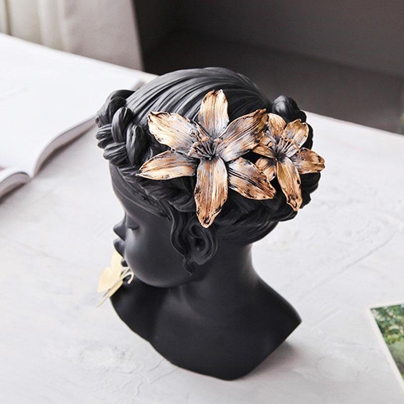 Butterfly Girl Sculpture - Sculptures &amp; Statues - YALA LIFE