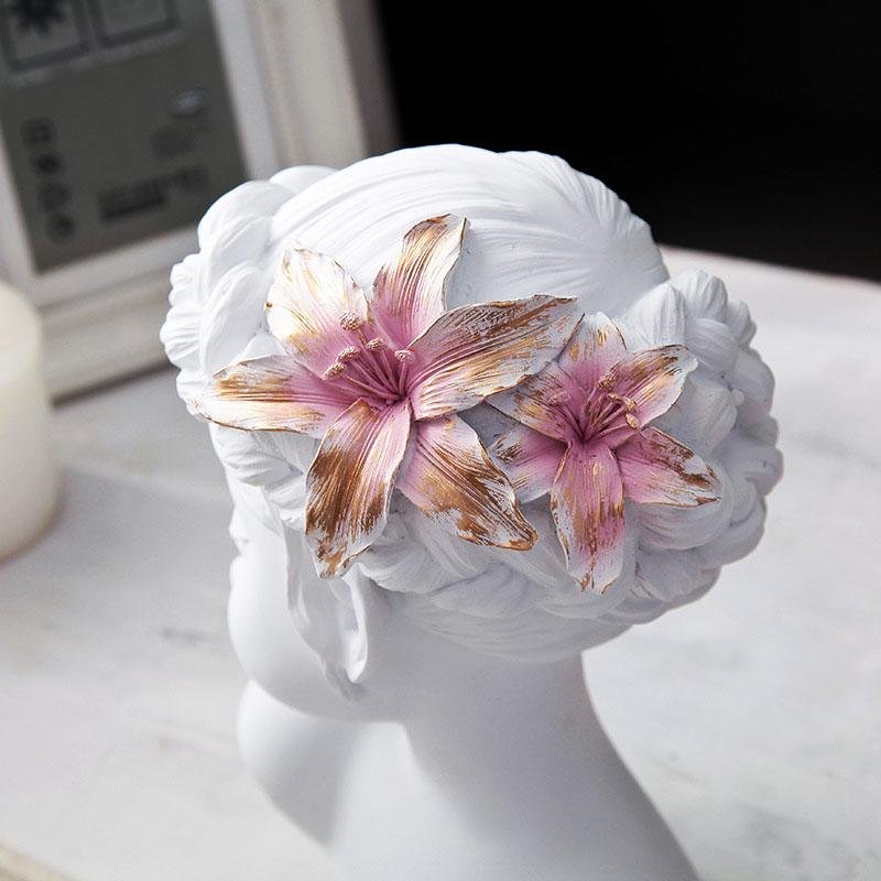 Butterfly Girl Sculpture - Sculptures &amp; Statues - YALA LIFE