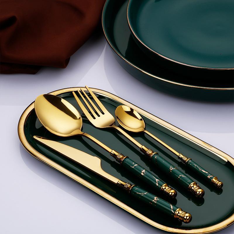 Emerald Flatware - Flatware Sets - YALA LIFE