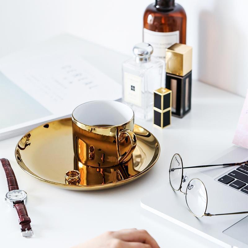 Imperial Espresso Cup and Saucer Set - Coffee &amp; Tea Sets - Yala Life