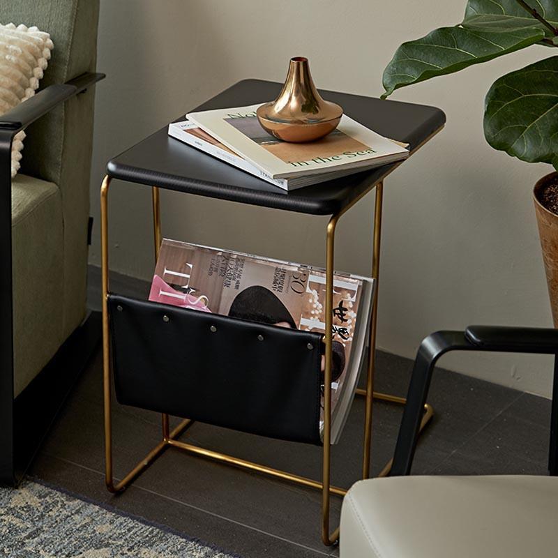 Morein Magazine Side Table - End Tables - YALA LIFE