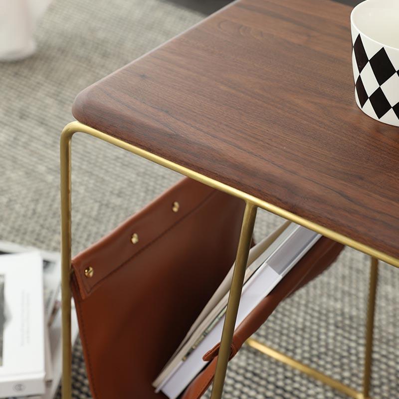 Morein Magazine Side Table - End Tables - YALA LIFE