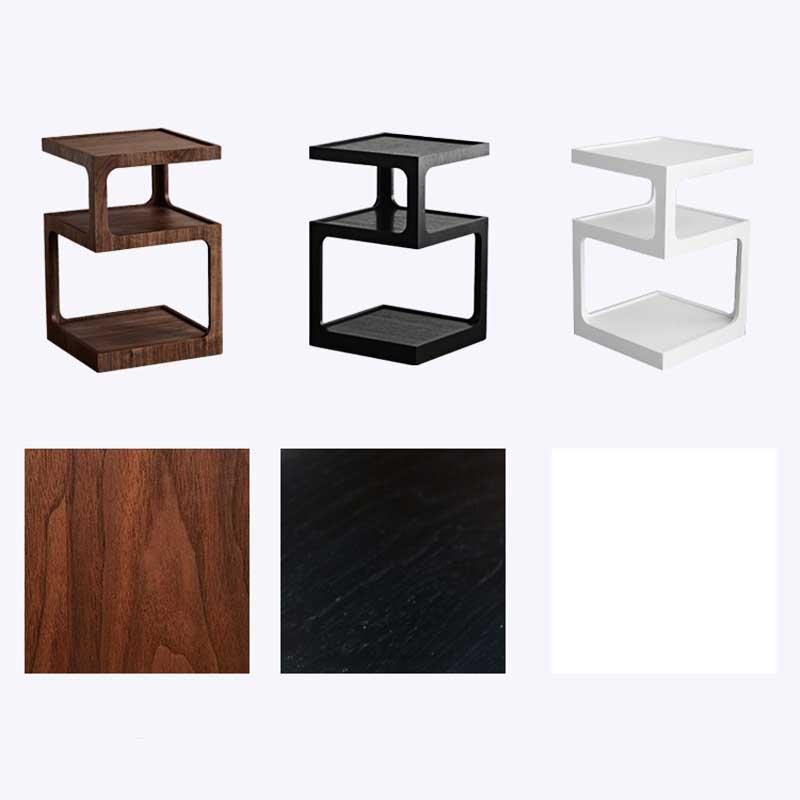 Morein Square Frame Storage Accent Table - End Tables - YALA LIFE