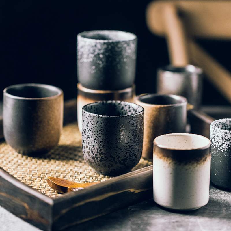 Rustic Earthstone Mug Set - Coffee & Tea Cups - Yala Life